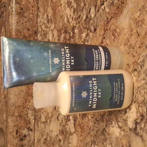 Bath & Body Works Twinkling Midnight Sky Lotion and Cream. New. - Picture 4 of 5